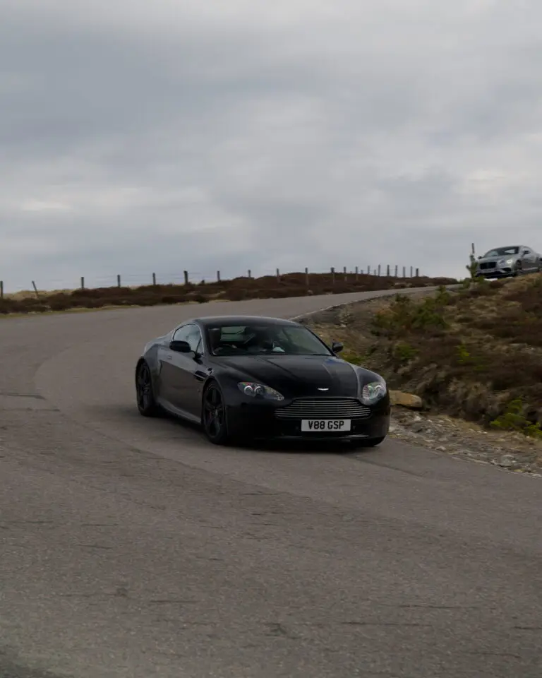 Route GT sports cars on a past Scottish Highlands driving tour